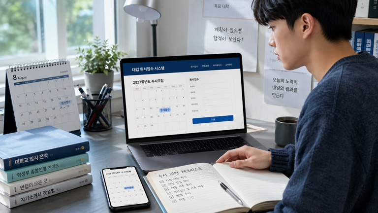 2027학년도 수시 원서접수 준비와 대학 지원 일정