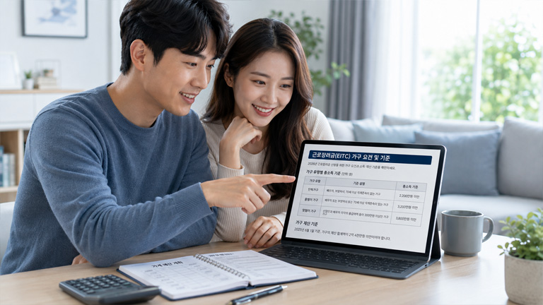 2026년 근로장려금 반기신청 기간과 자격요건