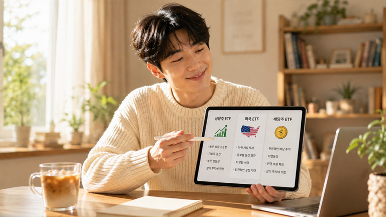 미국 ETF QQQ·SPY·SCHD 비교