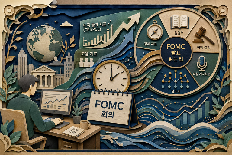 FOMC 금리 발표와 점도표를 확인하는 미국 금리 투자전략