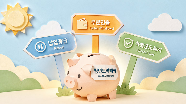 청년도약계좌 중도해지 불이익 정리