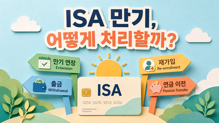 ISA 만기 후 연장·해지·재가입·연금계좌 이전